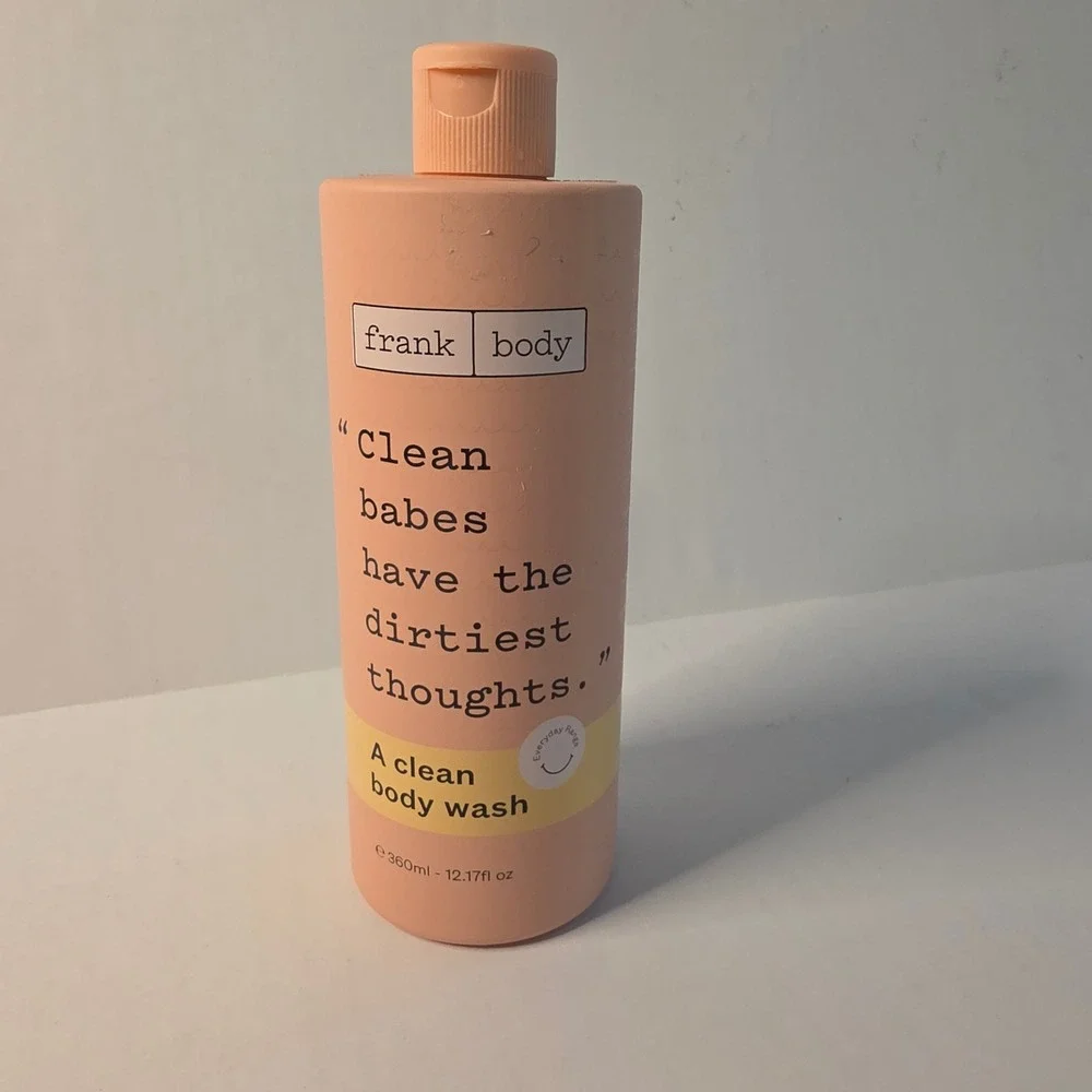 Frank Body A Clean Body Wash Milk & Honey Hydrating Kakadu Plum 12.17oz 360ml